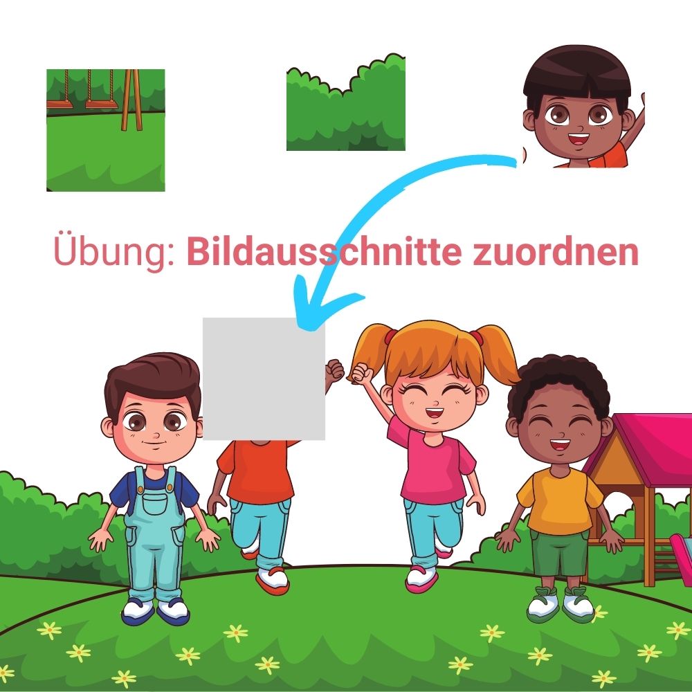 Rätsel: Bildausschnitte zuordnen