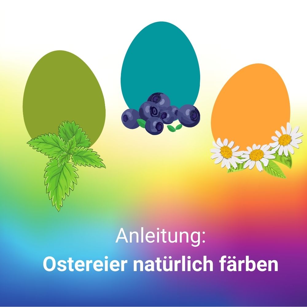 Anleitung: Ostereier natürlich färben