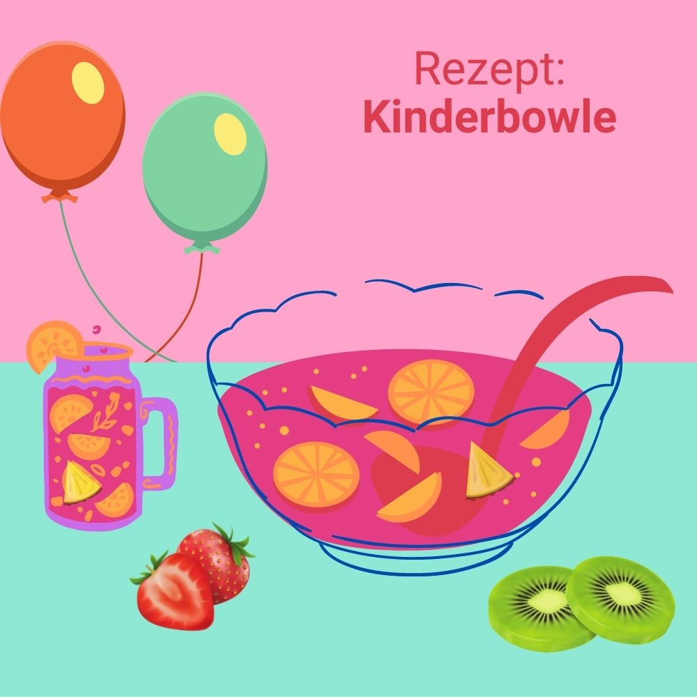 Rezept: Kinder-Bowle