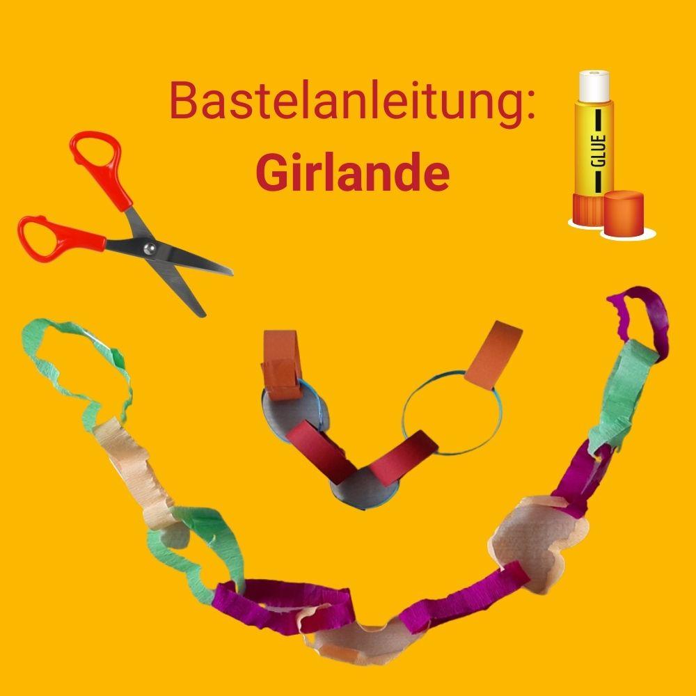 Bastelanleitung: Girlande