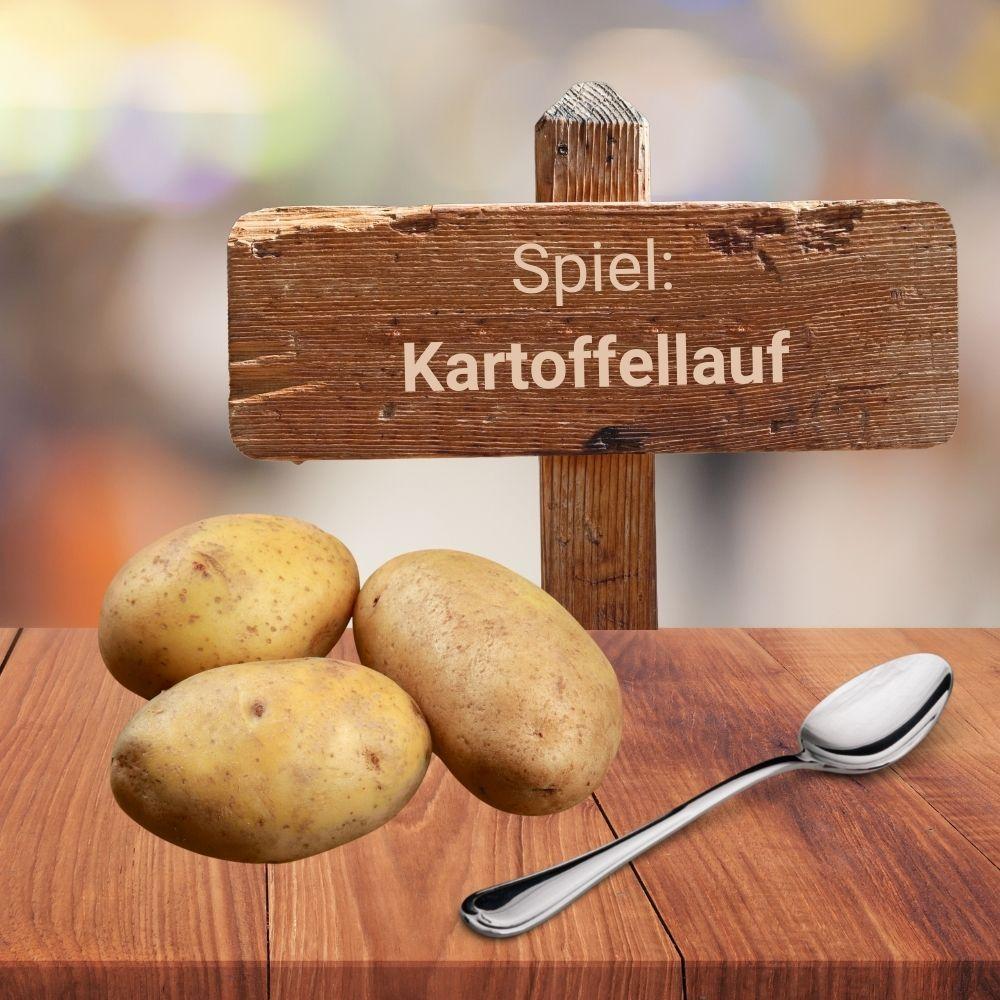 Spiel: Kartoffellauf Spiel: Kartoffellauf
