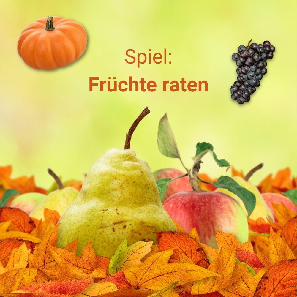 Spiel: Früchte raten Spiel: Früchte raten