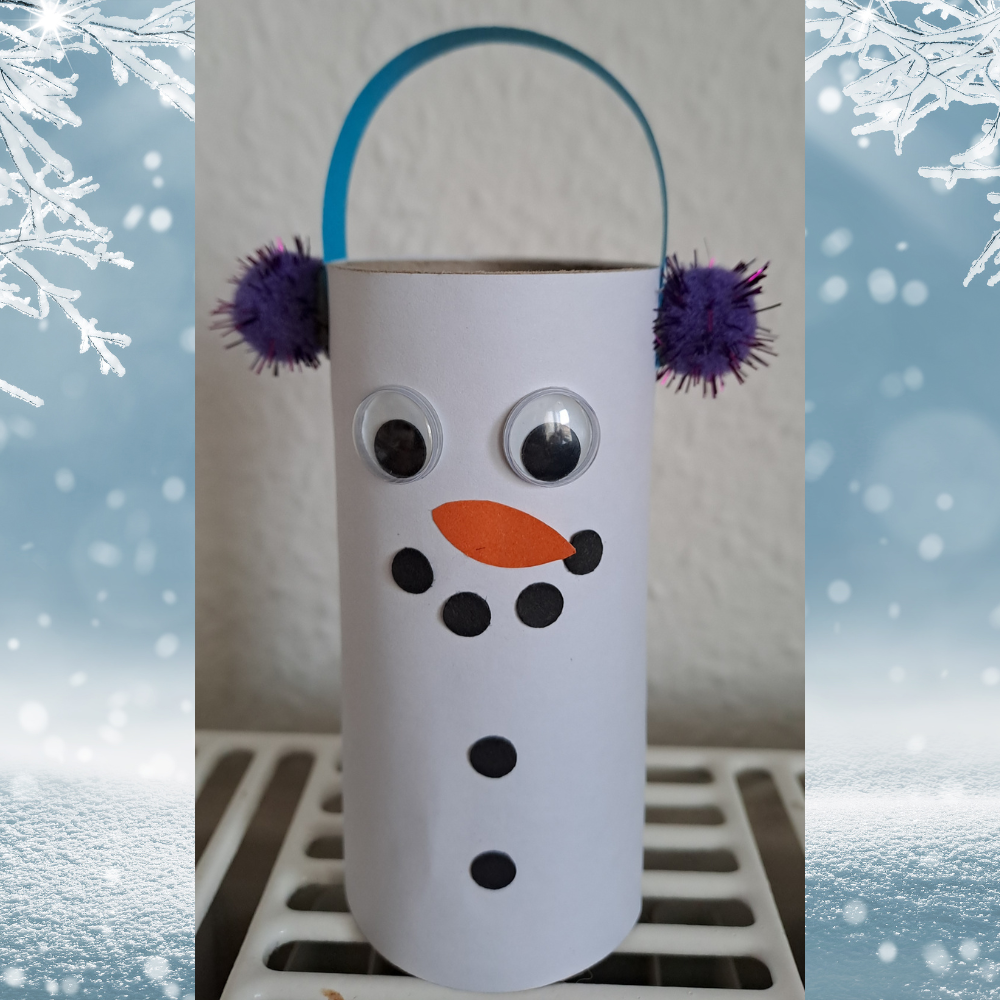 Bastelanleitung Schneemann Bastelanleitung Schneemann