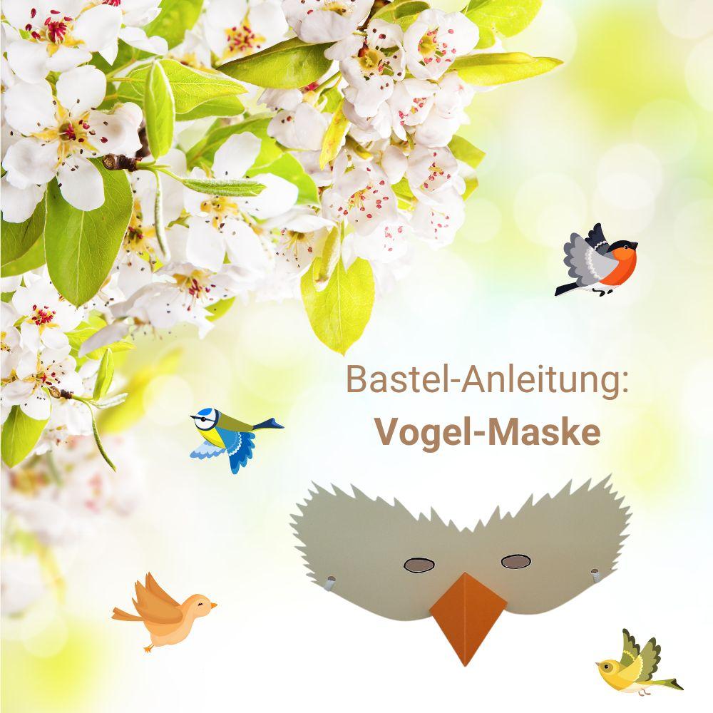 Bastelanleitung: Vogelmaske