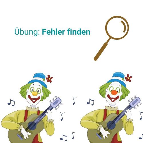 Fehler finden Kindertag