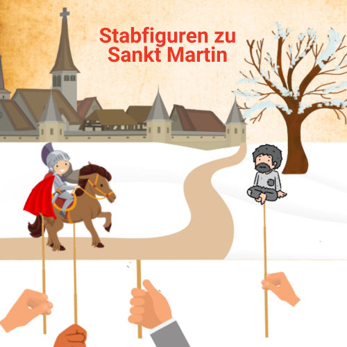 Stabfiguren zu Sankt Martin