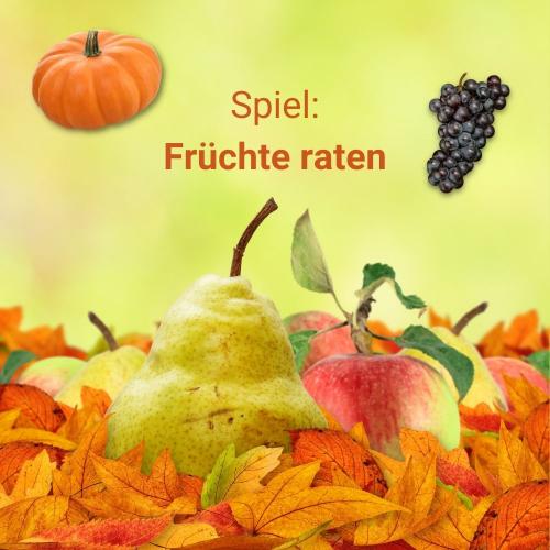 Spiel: Früchte raten
