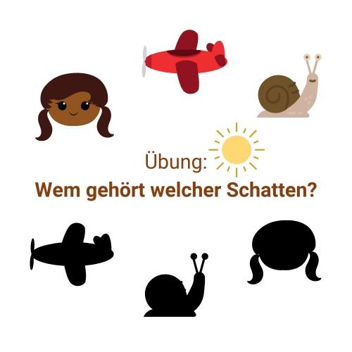 Wem gehört welcher Schatten?